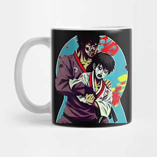 Zombie jiujitsu Mug